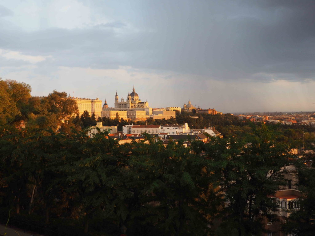 paysage de Madrid